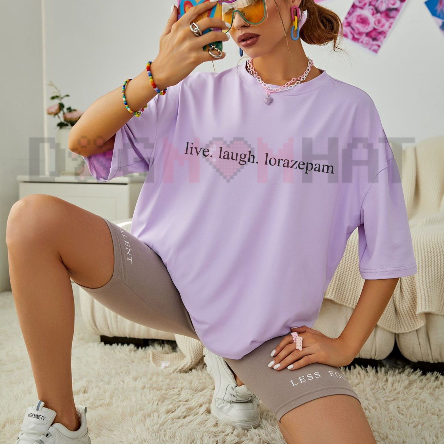 "Live Laugh Lorazepam" Funny T-Shirt