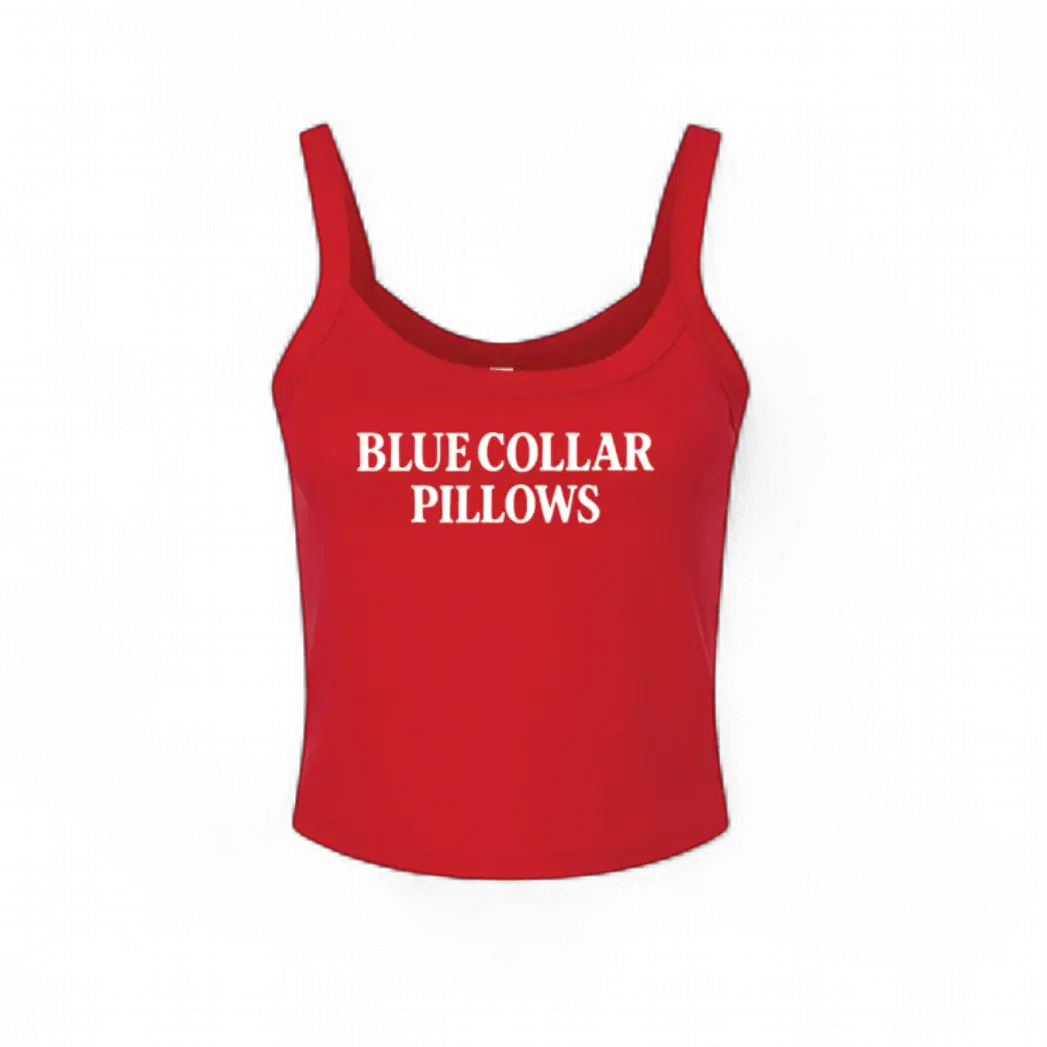 Blue Collar Pillows Tank Top