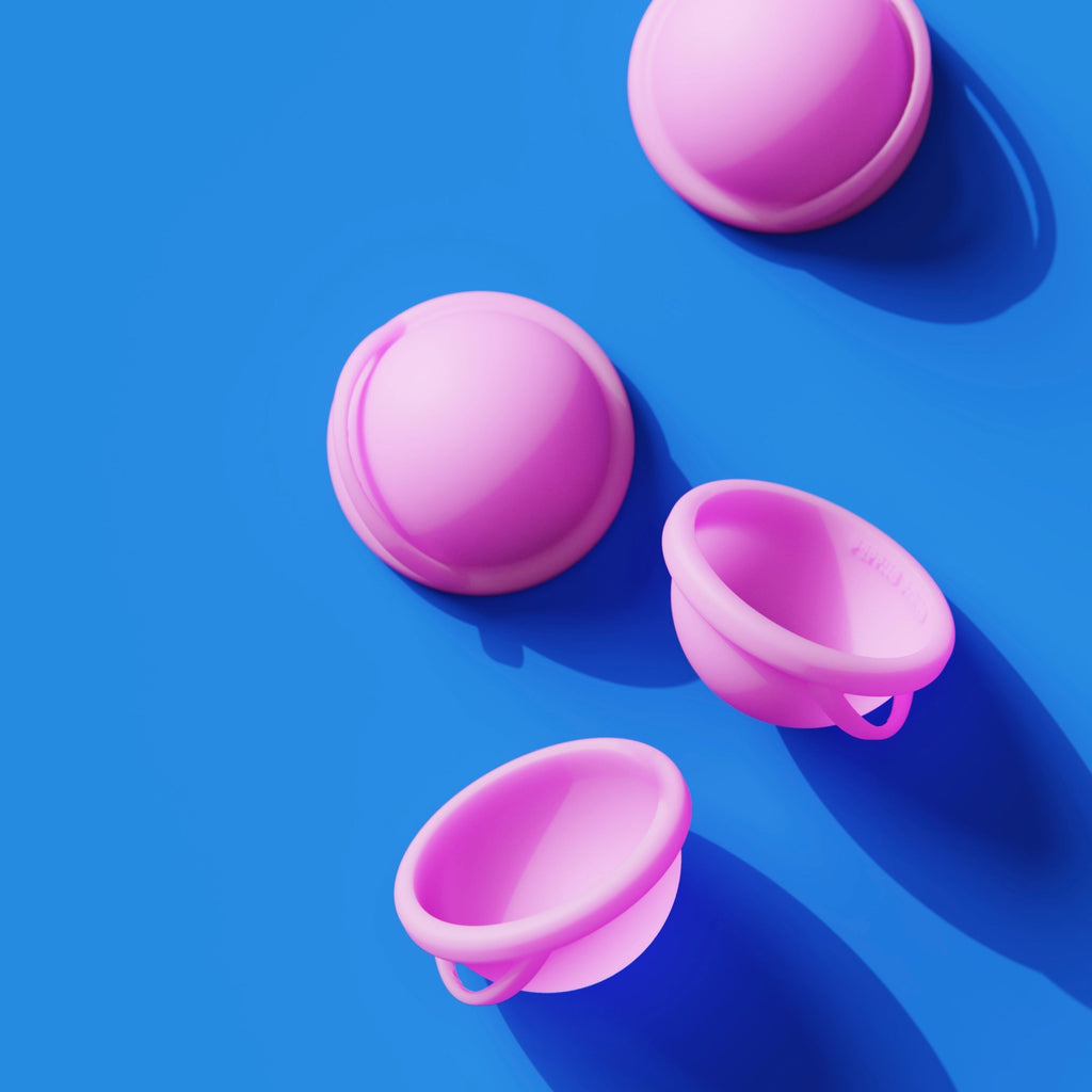 Reusable Menstrual Disc with Easy to Reach Loop